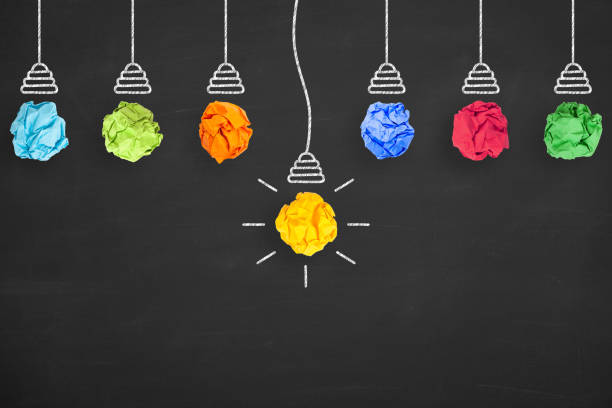 istock New Idea Concepts Light Bulb Crumpled Paper on Chalkboard 1191285332