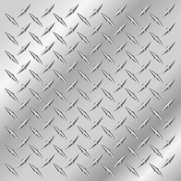 wellstahlblechvektor - corrugated iron abstract steel backgrounds stock-grafiken, -clipart, -cartoons und -symbole