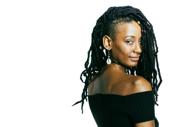 istock African American woman with dreadlocks looking at the camera 1191291063