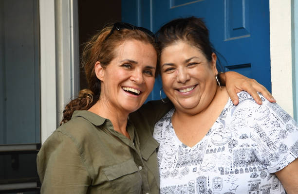 istock Mixed race mature lesbian couple 1191292204