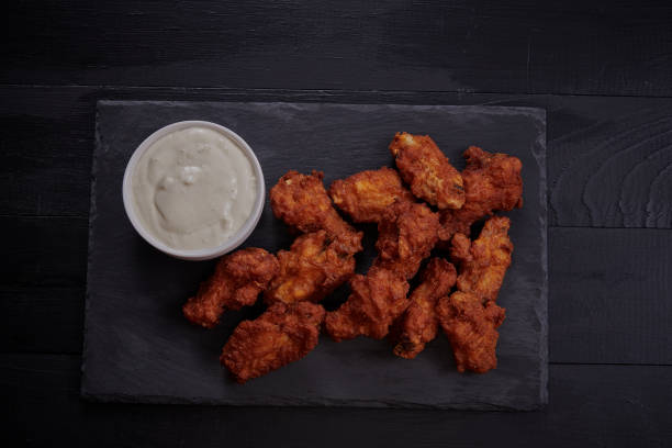 istock Chicken Wings & Dipping Sauce 1191292541