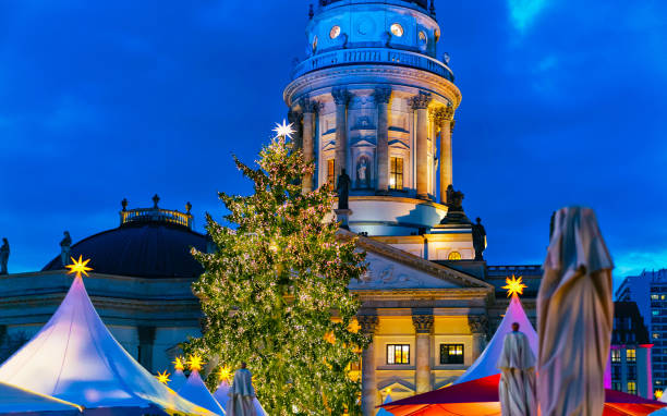 istock Christmas Market Gendarmenmarkt square Winter Berlin reflex 1191299353