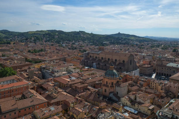istock Bologna city, view from upper point, Italy 1191311316