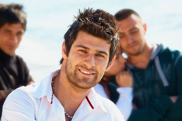 Turkish young man stock photo