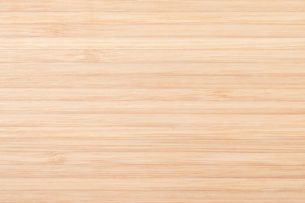 istock Bamboo wood texture background in creme beige color 1191319605