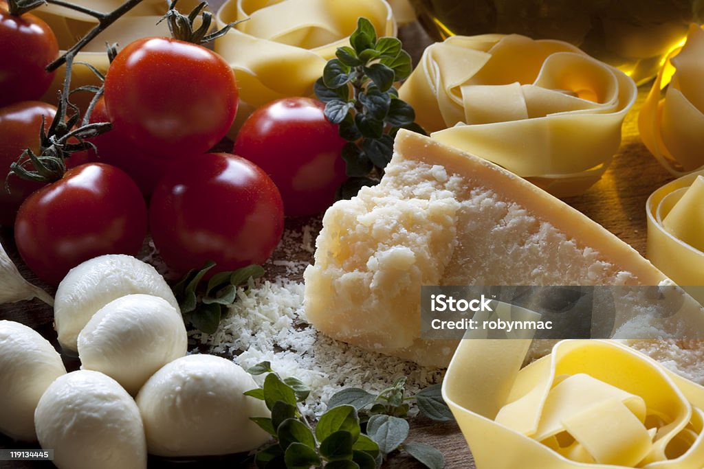 Итальянская паста ингредиенты - Стоковые фото Без людей роялти-фри