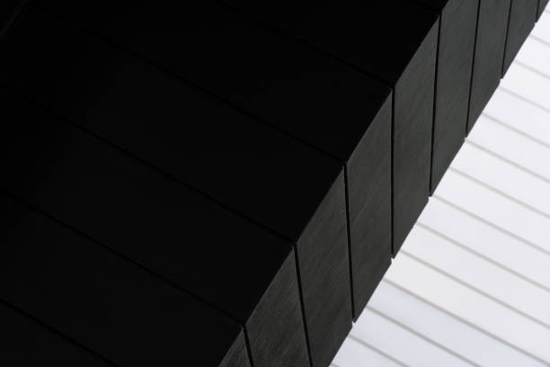 istock white and black line of architecture background 1191347046