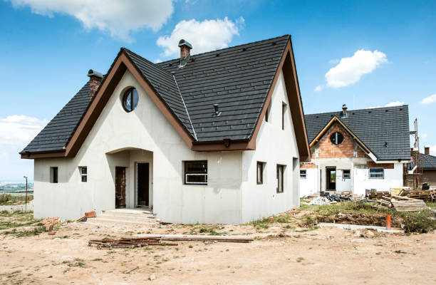 istock Small new build house 1191347070