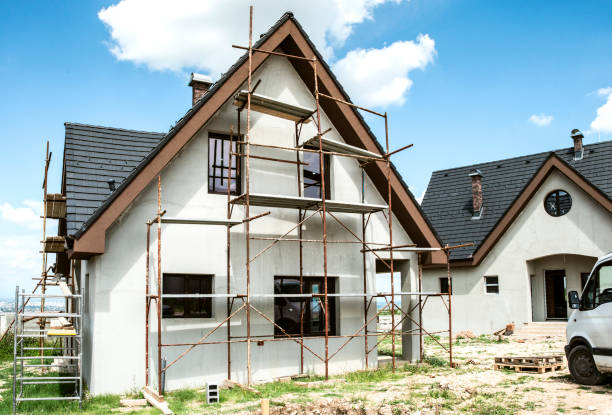 istock Small new build house 1191347105