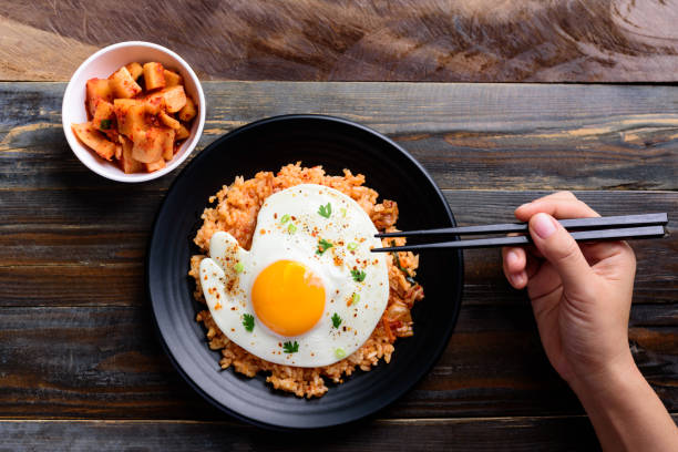istock Kimchi fried rice, Korean food 1191348012