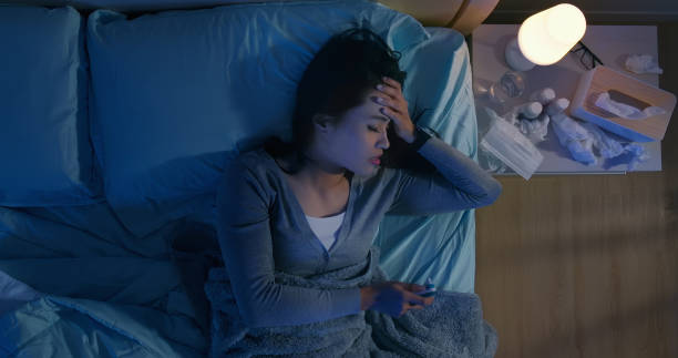 istock asian woman has fever 1191350070