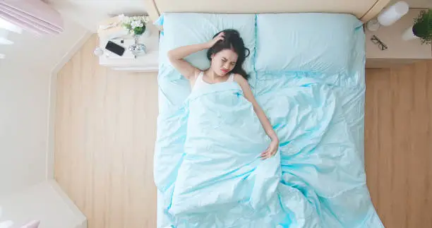 Photo of Woman has a trouble sleeping