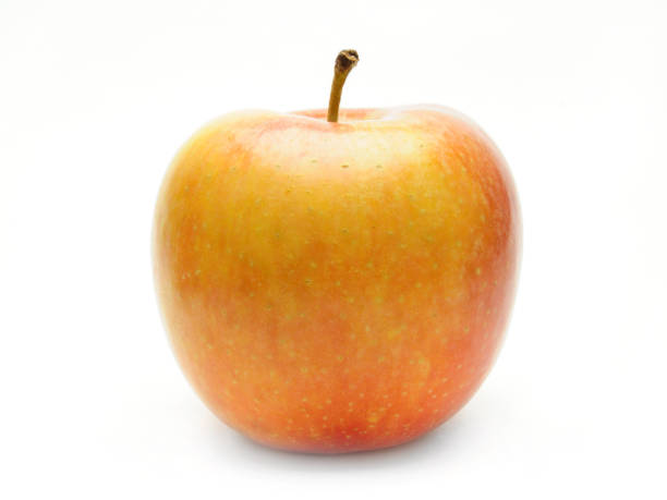 istock Ripe apples on a white background 1191356216