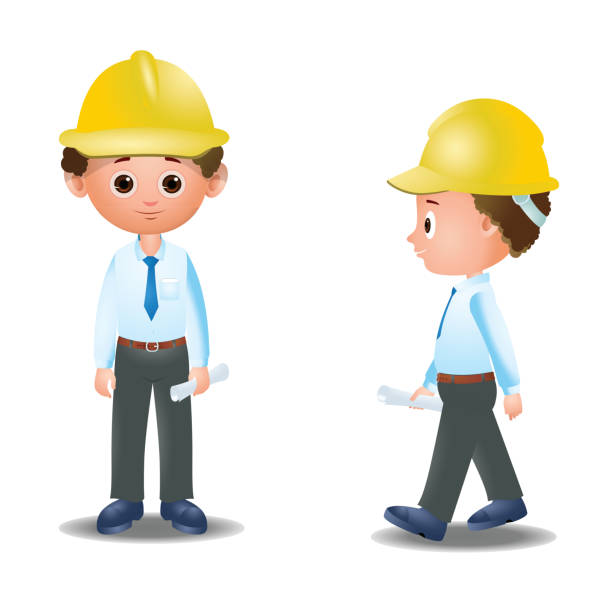 Male Architect With Safety Helmet Stock Illustration - Download Image Now - Civil Engineer, Cartoon, Advice - iStock Male Architect With Safety Helmet Stock Illustration - Download Image Now - Civil Engineer, Cartoon, Advice - iStock
