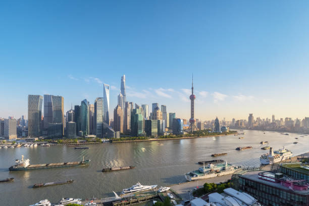 istock shanghai skyline at dusk 1191360697
