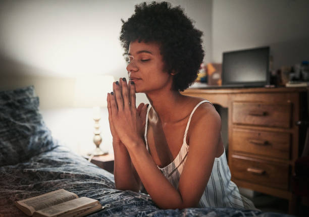 istock Prayer is how I stay closer to God 1191366619