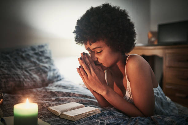 istock Thanking God for all that I have 1191366622