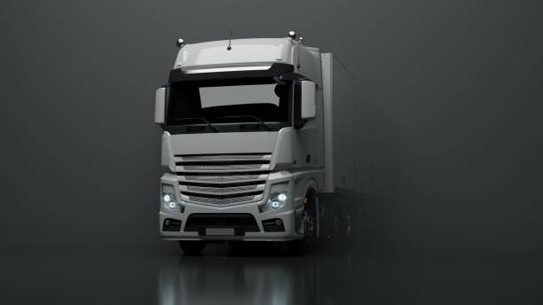 istock Foggy Trucking 1191371060