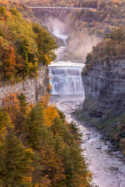 istock Middle Falls and Genesee RIver Dusk 1191373027