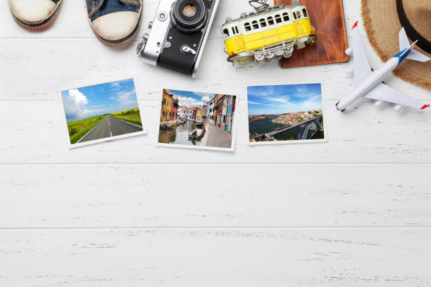 istock Travel vacation background concept 1191375270