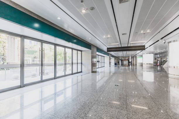 istock Modern high-speed rail station hall 1191377785