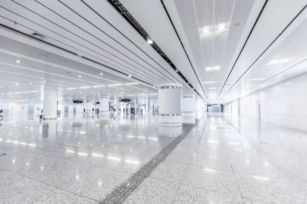 istock Modern high-speed rail station hall 1191377987