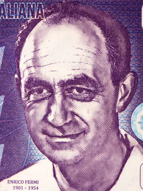 Photo of Enrico Fermi a portrait