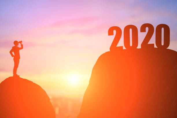 istock silhouette businessman with 2020 1191386252
