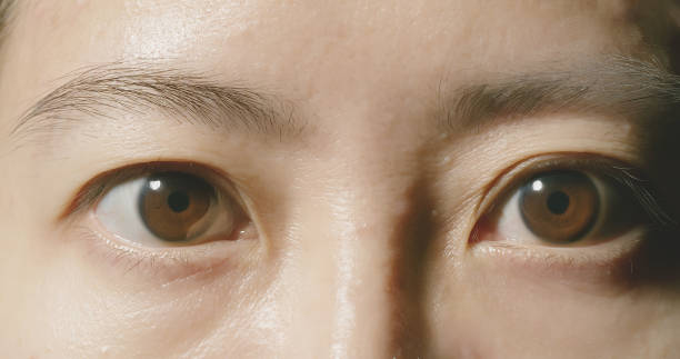 istock Macro shot of brown eye 1191386412