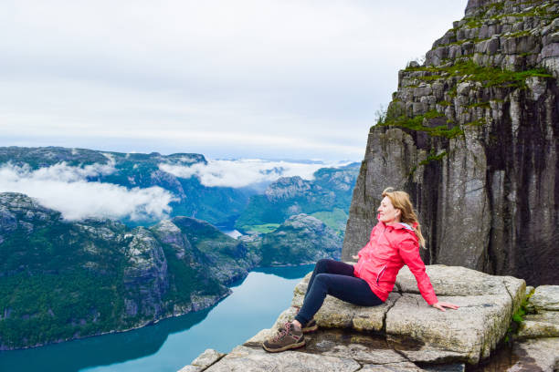 istock Pulpit Rock or Preikestolen. 1191387137