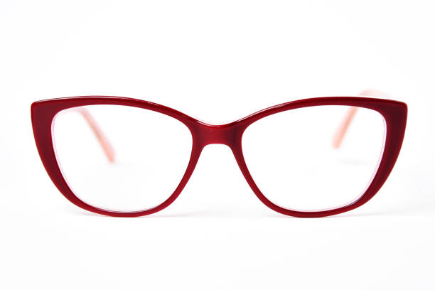 istock Plastic frame glasses on a white background. Eye protection. Medical frame for eyesight. 1191389662