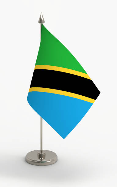 istock Tanzania table flag 1191393707