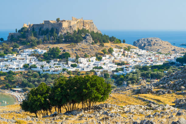 istock Lindos Rhodes Greece Europe 1191395757