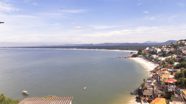 istock Panoramical view of Barra de Guaratiba's beach 1191396701