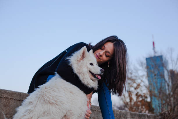 istock Girl with a dog 1191397991