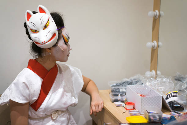 istock Backstage actress prepares for the stage performance. 1191398796