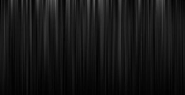 Black stage theatre curtain background with copy space