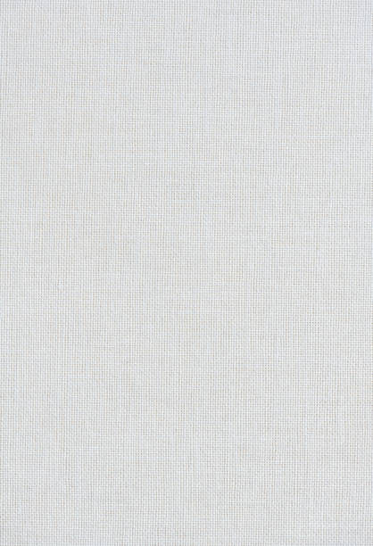 photographie de haute résolution d'une couverture blanche de livre de lin - cotton gray linen textile photos et images de collection