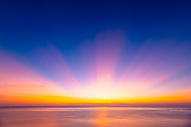 istock Sunrise or sunrise over the sea. 1191415394