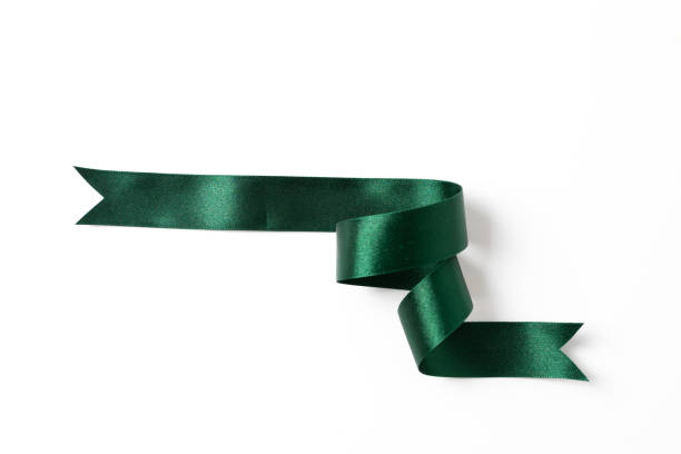 istock green banners ribbons label on white background 1191417537
