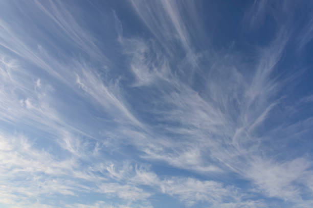 istock Abstract background of blue sky with cirrus clouds 1191419774