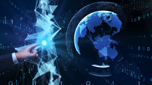 istock 5G and AI technology, Global communication network concept. 1191423138