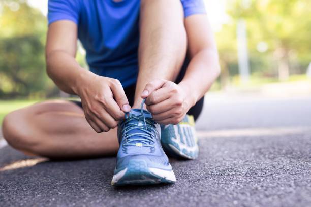 istock A man is running in the park 1191425159