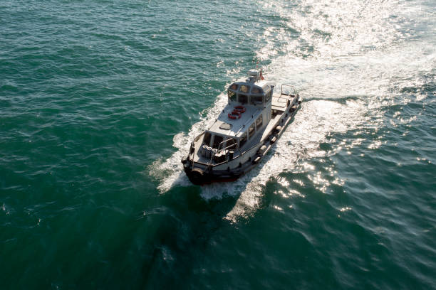istock A boat in the sea 1191431136