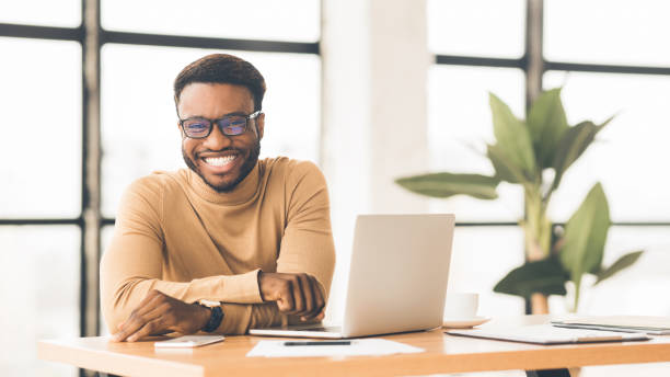 istock Portrait of handsome black man looking at camera 1191431370