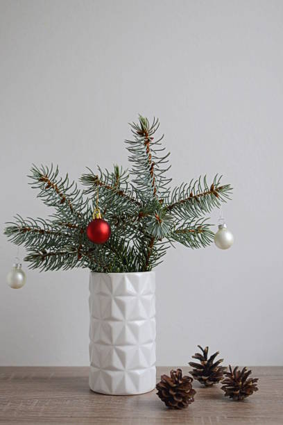 istock Minimalist winter home decorations 1191432695