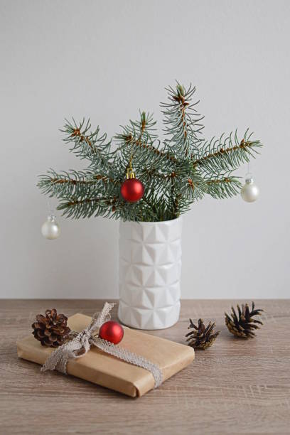istock Minimalist winter home decorations 1191432758