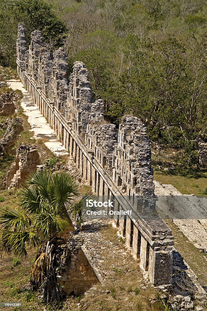 Uxmal, house of the doves, Yucatan, Mexico  Ancient Stock Photo