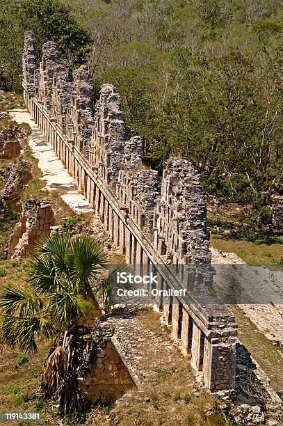 Uxmal House Of The Doves Yucatan Mexico Stock Photo - Download Image Now - Ancient, Ancient Civilization, Archaeology