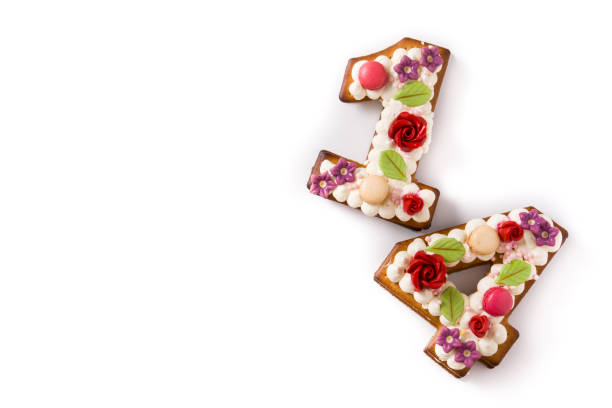 istock Valentine's Day cake with 14 number 1191434362